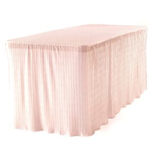 6 Foot Blush Tablecloth | The Folding Tablecloth